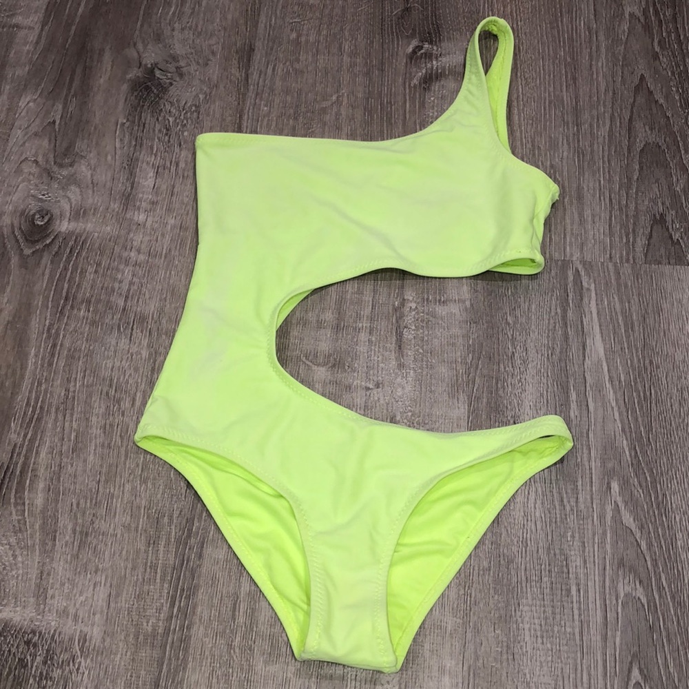 Like green cut out one piece
